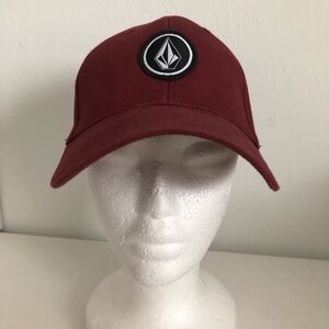 Volcom Men's Burgundy Cap